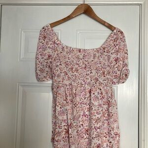 Isabel Maternity by Ingrid & Isabel Smocked Top